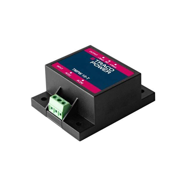 TMPW10-124-T AC/DC CONVERTER 24V 10W Encapsulated Terminal Block - 1