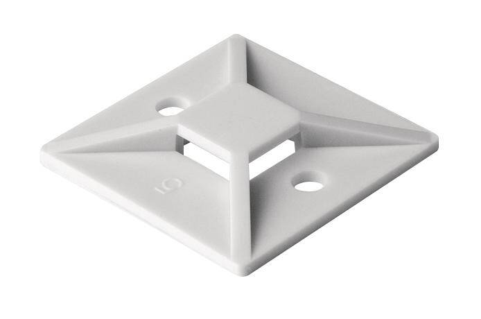 MB3A-NA CABLE TIE MOUNT ADHESIVE 3/4" NYLON NATURAL - 1