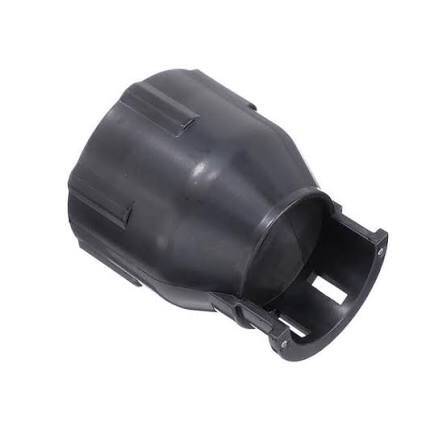 Y2428-024-24050000 CONN BACKSHELL STRAIGHT BLACK DEUTSCH Industrial - 1