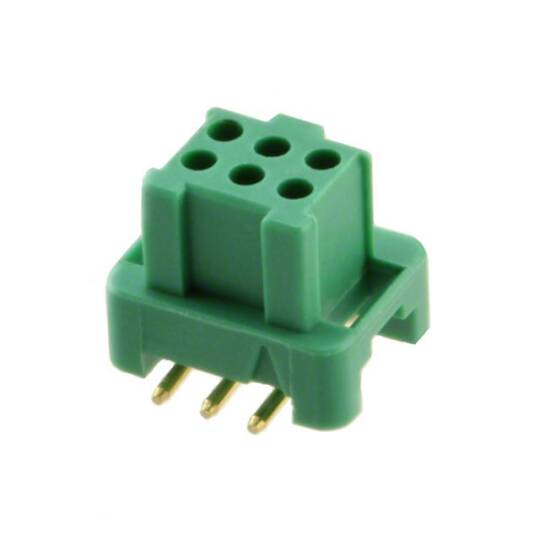 G125-FS10605L0P CONN FEMALE 6POS 1.25MM CRIMP Gecko