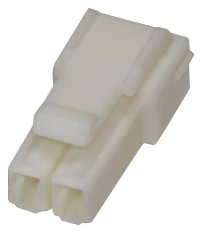 SLP-02V CONN HOUSING 2POS 6.2MM Natural Single Row SLP