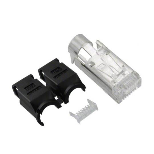 TM21CP-88P-03 CONN MOD PLUG 8P8C SHIELDED - 2