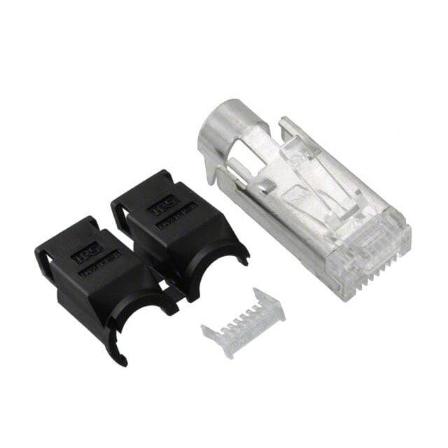 TM21CP-88P-03 CONN MOD PLUG 8P8C SHIELDED - 2