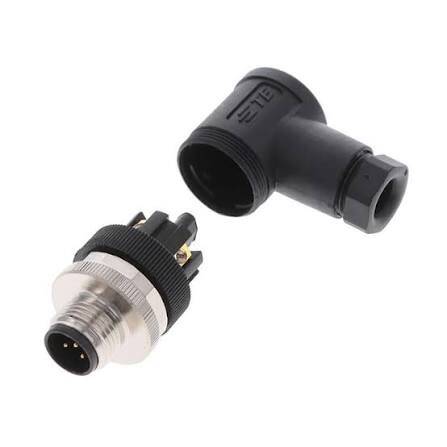 T4113401051-000 CONN PLUG FEMALE M12 5POS GOLD SCREW TERMINATION IP67