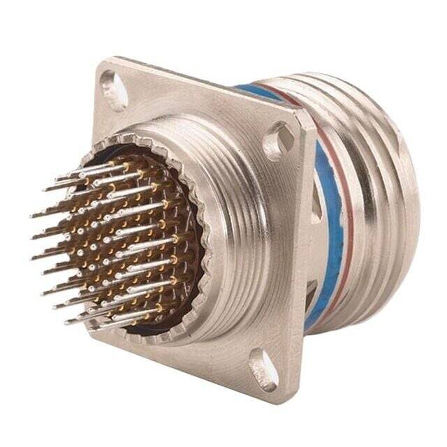 D38999/26FC35PB CONN PLUG MALE 22POS GOLD CRIMP - 1