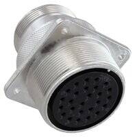 MS27488-22-1 GROMMET SEALING PLUG SIZE 22 BLACK - 1