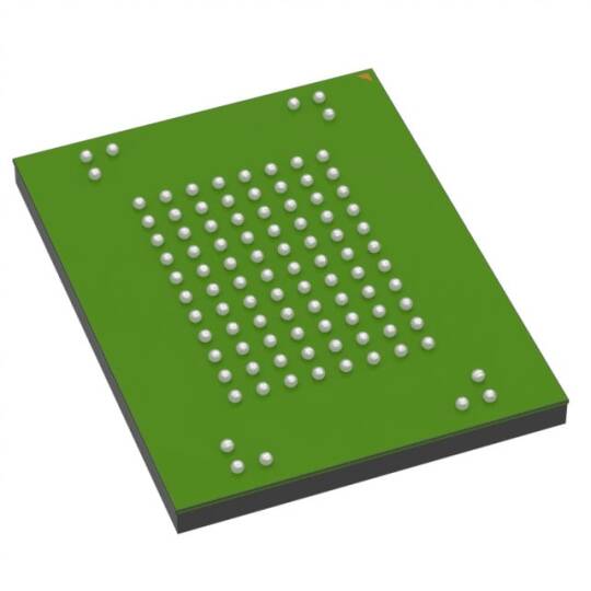 IS22TF64G-JQLA1 IC FLASH 512GBIT EMMC 100LFBGA