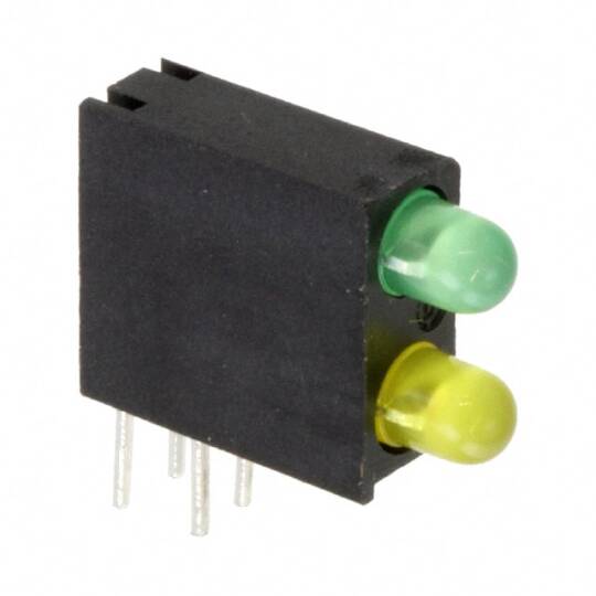 5530123200F LED CBI 3MM BI-LEVEL GREEN/YELLOW