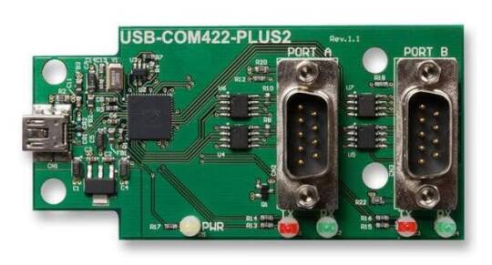 USB-COM422-PLUS2 MOD USB TO RS422 DUAL PORT ADAPTER