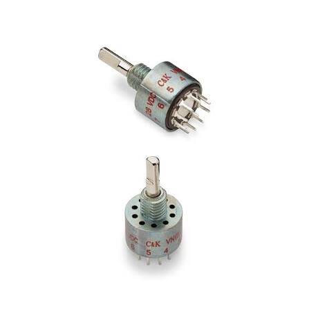 MA00S1NCGF SWITCH ROTARY 10POS 250MA 125V PC Mount Gold Contacts