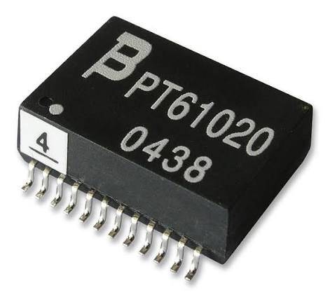 PT61020EL XFRMR MAGNETICS 1-PORT 10/100 BASE-TX SMD - 1