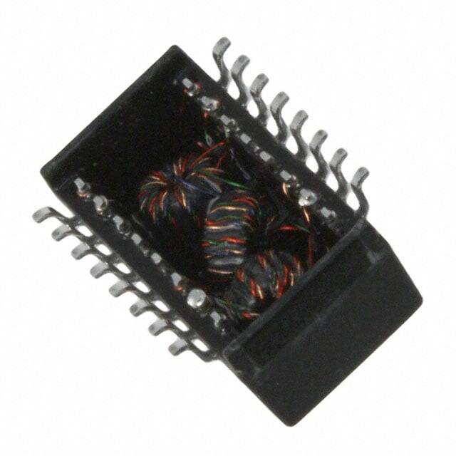 HX2019FNLT XFRMR MODULE 1PORT 1:1 10/100 BASE-TX SMD LAN Transformer - 1